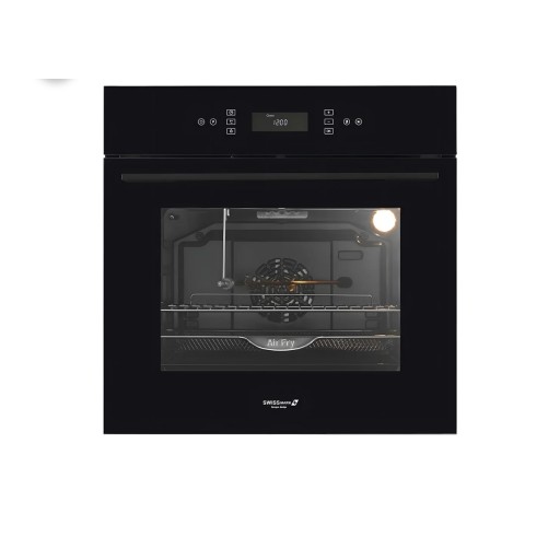 فرن كهربائي سويس مارك بلت ان زجاجي اسود 60*60 Built-in electric oven