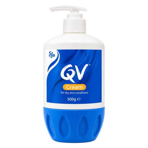 كريم كيو في المرطب للبشرة الجافة والحساسة – 500 غم QV Moisturising Cream for Dry & Sensitive Skin – 500g