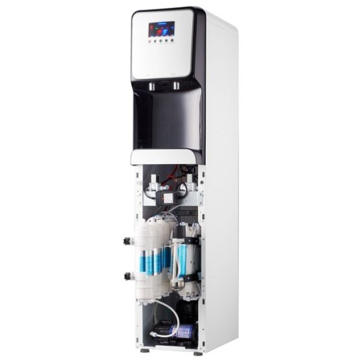 موزع مياه امبليوم - نظام تنقية RO - بارد وحار -  أسود Ampleum Water Dispenser – RO Water Purification System – Hot & Cold – EM-WDNM30 – Black