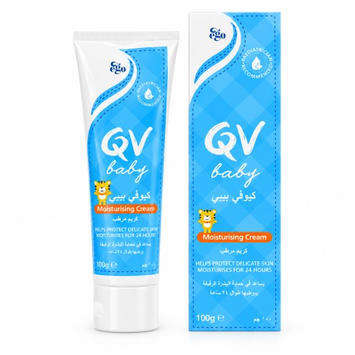 كيو في بيبي كريم مرطب للأطفال 100 غرام QV Baby Moisturising Cream 100g