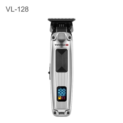 ماكنة حلاقه شحن , شاشة LCD ولروس موديل VL-128 Rechargeable hair clipper, LCD screen, Valorous model VL-128