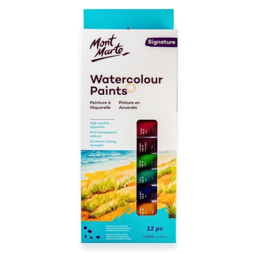 الوان مائية 12 لون 12 مل Water colour 12 pc 12 ml
