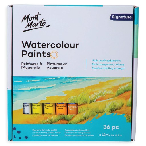 الوان مائية 36 لون 12 مل Water colour 36pc 12ml