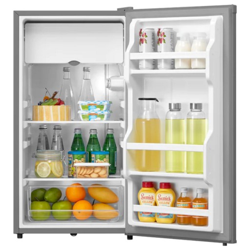 ثلاجة ميديا ذات الباب الواحد - 5 قدم - MDRD133FGG50 - سلفر Midea