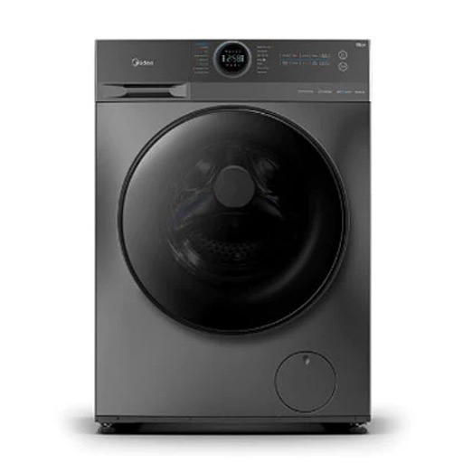 غسالة ميديا 12 كجم أوتوماتيك تحميل جانبي فول دراير  MF200W120WB/T Midea