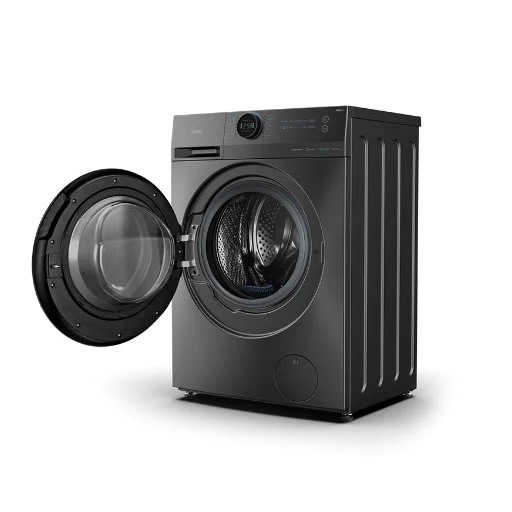 غسالة ميديا 12 كجم أوتوماتيك تحميل جانبي فول دراير  MF200W120WB/T Midea