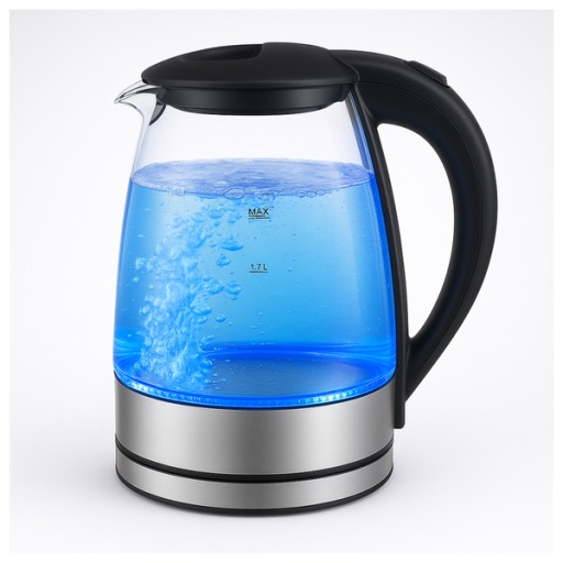 غلاية سلفر جيرمني - 1.7 لتر - 2000 واط - شفاف Silver Germany Kettle - 2000W - 1.7L - Transparent