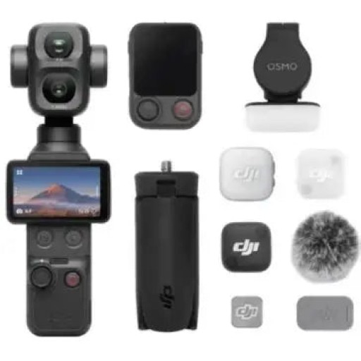 DJI Osmo Pocket 4P كاميرا جيب - Creator Combo DJI Osmo Pocket 4P Creator Combo