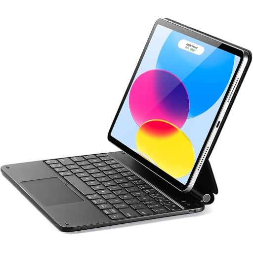 حافظة ESR مع لوحة مفاتيح لجهاز iPad (الجيل الحادي عشر والعاشر) - Magic Keyboard لجهاز iPad مقاس 10.9 بوصة ESR iPad 11th(A16, 2025)/10th Gen Case with Keyboard, Magic Keyboard for iPad 10.9", Case with Floating Cantilever Stand,