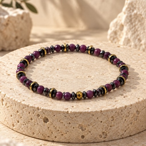 سوار ياقوت Ruby Bracelet