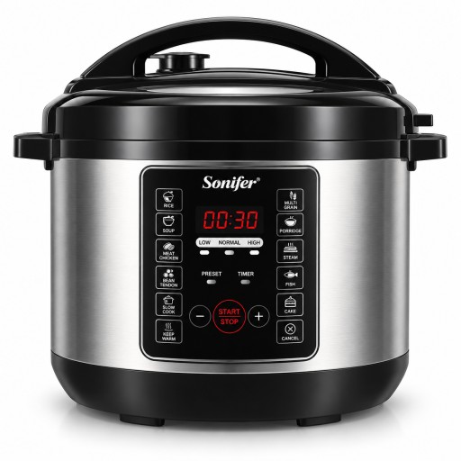 قدر ضغط كهربائي سونيفر 8 لتر 1350 واط – SF-4032 Sonifer Electric Pressure Cooker 8L 1350W – SF-4032
