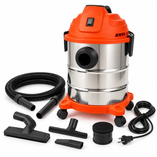 مكنسة سلفر كلاس كهربائية رطب وجاف 30 لتر – 3200 واط Silver Claas Wet & Dry Vacuum Cleaner 30L – 3200W