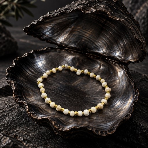 سوار لؤلو Cultured Pearl Bracelet