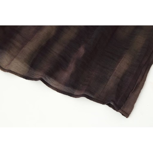 تنورة شيفون انسيابية مع حزام خصر Chiffon Skirt