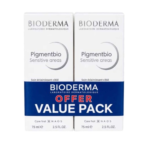كريم بيجمنت بيو للمناطق الحساسة والبقع الداكنة 75 مل 1 + 1 Pigmentbio Sensitive Areas Dark Spots Cream 75 ml 1 + 1