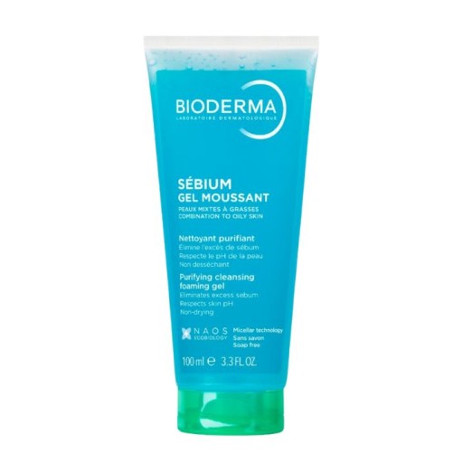 بيوديرما سيبيوم جل منظف ومنقٍ للبشرة Bioderma Sébium Purifying Cleansing Foaming Gel