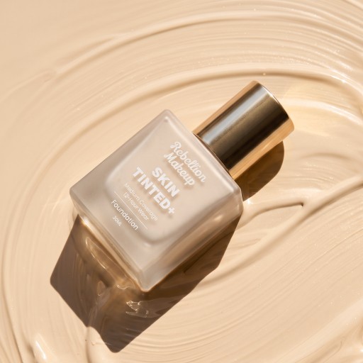 ريبيليون ميكاب كريم أساس بتغطية متوسطة REBELLION MAKEUP Skin Tinted Medium Coverage 12-Hour Wear Foundation 30ml
