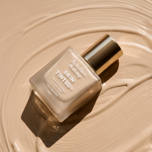 ريبيليون ميكاب كريم أساس بتغطية متوسطة REBELLION MAKEUP Skin Tinted Medium Coverage 12-Hour Wear Foundation 30ml
