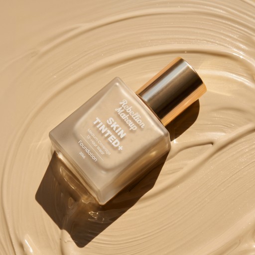 ريبيليون ميكاب كريم أساس بتغطية متوسطة REBELLION MAKEUP Skin Tinted Medium Coverage 12-Hour Wear Foundation 30ml