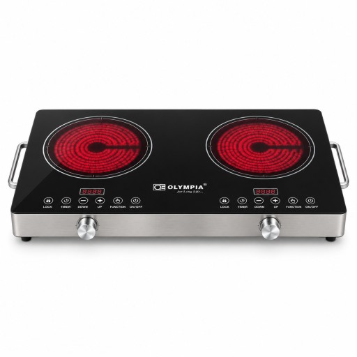 طباخ أولمبيا بالأشعة تحت الحمراء مزدوج 7000 واط – OE-13 Olympia Double Infrared Cooker 7000W – OE-13
