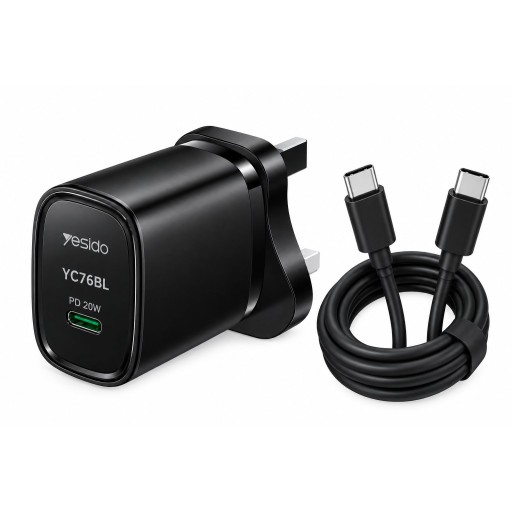 يس اي دو شاحن ايفون ٢٠ واط yesido charger 20w iphone