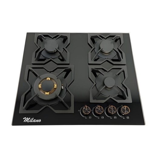 طباخ بلت ان ميلانو 4 مشاعل زجاجي صنع في ايطاليا Cooker Milano 60CM