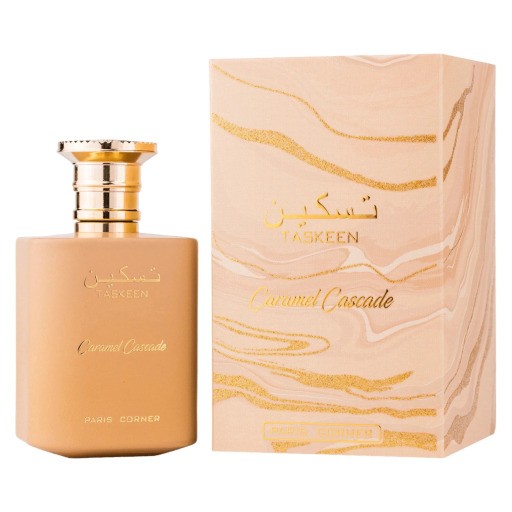 عطر باريس كورنر للجنسين تاسكين كارامل كاسكيد - أو دو بارفان بخاخ 3.38 أونصة Paris Corner Unisex Taskeen Caramel Cascade EDP S