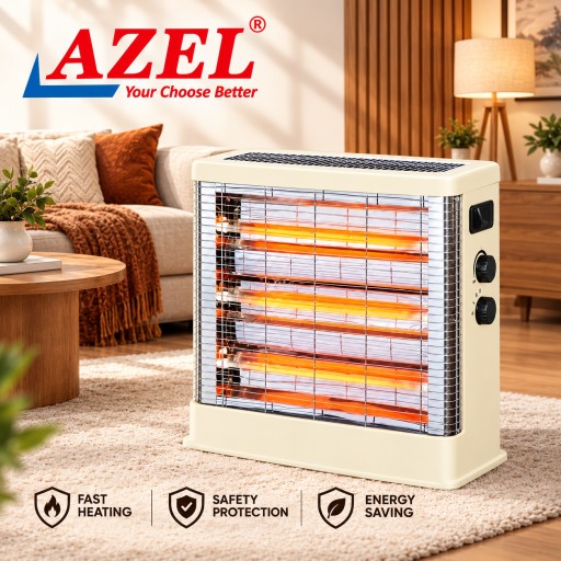 مدفئة ازل 3 شمعات Electric Heater