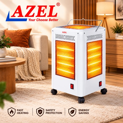 مدفئة ازل 5 اوجه Electric Heater