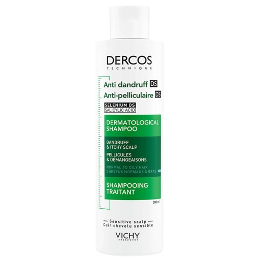 Vichy Dercos Anti-Dandruff DS Shampoo VICHY  شامبو ديركوس ضد القشرة 200 مل