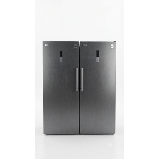 ثلاجة ومجمدة توين أونكس , 415 لتر موديل ONAX-UFA415GR Twin Onyx Refrigerator and Freezer, 415 Liters, Model ONAX-UFA415GR