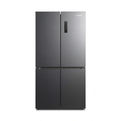 ثلاجة أونكس 4 أبواب سعة 536 لتر موديل ONAX-550-4D-BLSS Onax 4-Door Refrigerator, 536 Liter Capacity, Model ONAX-550-4D-BLSS