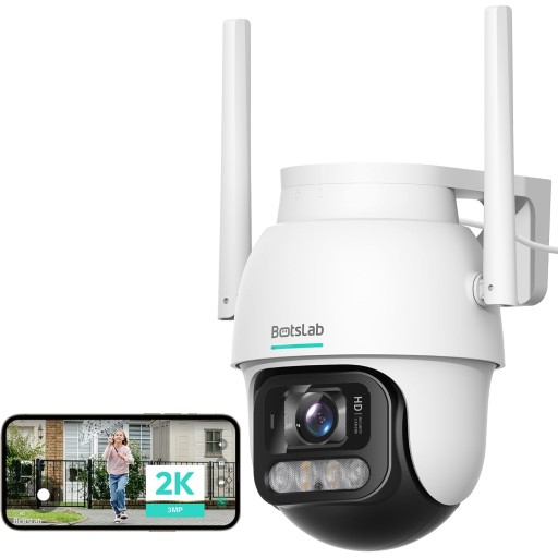 Botslab W311 Outdoor Pan/Tilt Smart Security Camera (2K 3MP) كاميرا المراقبة الخارجية الذكية المتحركة بوتسلاب W311 بدقة 2K و3 ميجابكسل