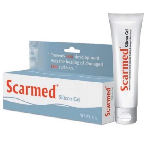 سكارمد سيليكون جل 15 غرام، وهو جل مخصص للعناية بالندبات وآثار الجروح. Scarmed Silicone Gel – IBN  RUSHD PHARMACY +١