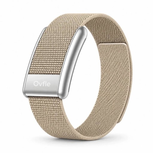 سوار اللياقة البدنية OVFLE WP-1 - بيج OVFLE WP-1 Fitness Band - Beige