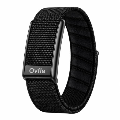 سوار اللياقة البدنية OVFLE WP-1 - أسود OVFLE WP-1 Fitness Band (Black)