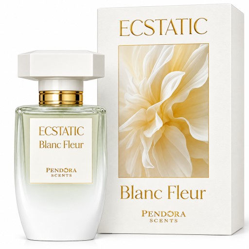 عطر نسائي باريس كورنر بندورا سينتس اكستاتيك بلانك فلور 100 مل Paris Corner Pendora Scents Ecstatic Blanc Fleur Eau De Parfum