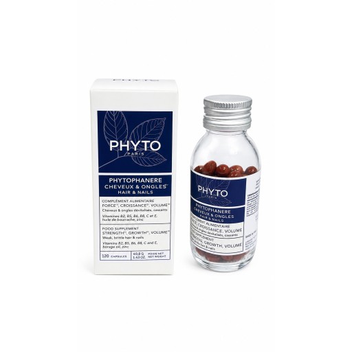 فايتو فيتوفانير للشعر والأظافر 120 كبسولة PHYTO Phytophanere Hair & Nails