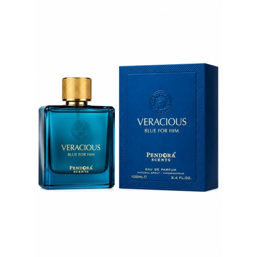 عطر فيراشيوس بلو بندورا سينتس باريس كورنر للرجال ماء عطر 100 مل Veracious Blue For Him Eau De Parfum Men's Perfume Pendora Sc