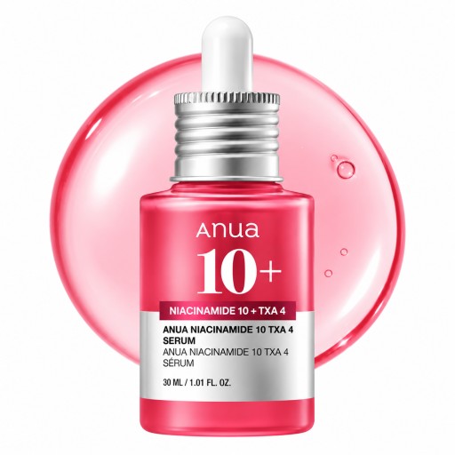 سيروم أنوا نياسيناميد 10% + حمض الترانيكساميك 4% – 30 مل Anua Niacinamide 10% + TXA 4% Serum – 30ml