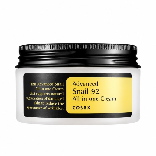 كوسركس كريم الحلزون المتقدم 92 متعدد الوظائف – 100 غم COSRX Advanced Snail 92 All In One Cream – 100g