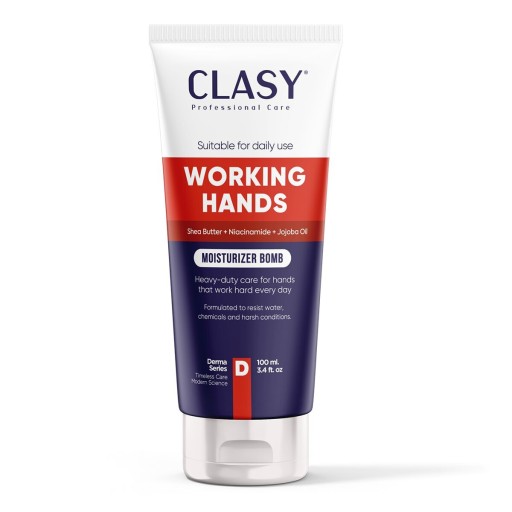 كلاسي كير - كريم لترطيب اليدين (100 مل) Clasy Care Working Hands Moisturizer Bomb (100 ml)