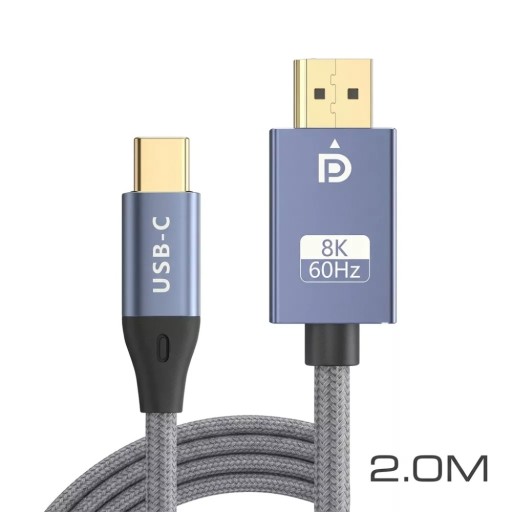 generic Generic usb-c To Displayport Cable resolution: 8k