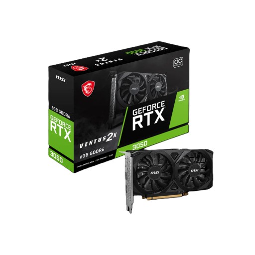 msi Msi Geforce Rtx 3050 Ventus 2x Oc black