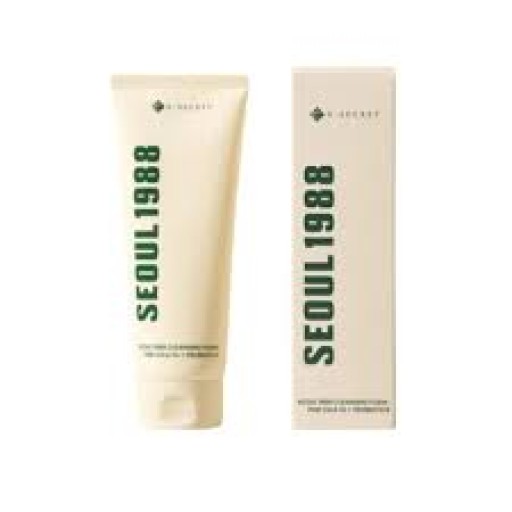 رغوة منظفة سول 1988 بباين سيكا 1% والبروبيوتيك من كي سيكريت - 150 مل K-SECRET Seoul 1988 Cleansing Foam: Pine Cica 1% + Probiotics - 150ml