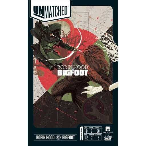 انماتشد روبن هود ضد بيغ فوت Unmatched: Robin Hood vs. BigFoot