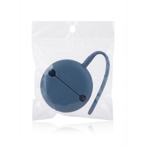 حافظة مصاصة (لهاية) سيليكون دائرية مع تعليقة مدمجة للأطفال Portable Silicone Baby Pacifier Holder Case & Travel Pouch