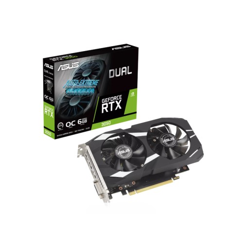 asus Asus Geforce Rtx 3050 Dual Oc Edition black