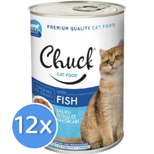 Chuck مع السمك Chuck Fish in Gravy