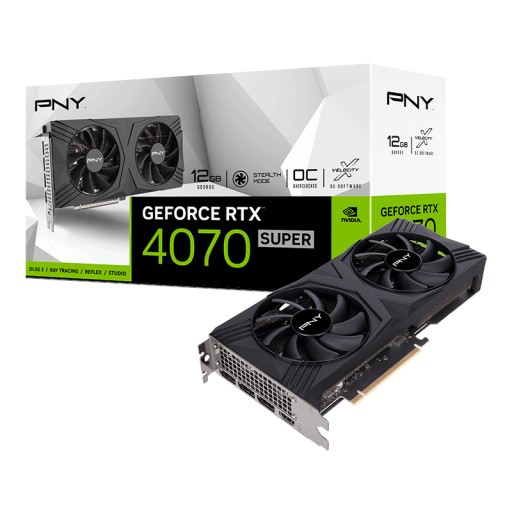 pny Pny Geforce Rtx 4070 Super Verto Dual black